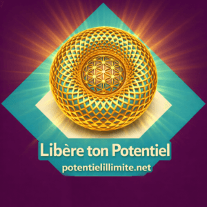 Logo POTENTIEL ILLIMITÉ (TRANSCENDANT) - "Libère ton potentiel, révèle ta Force intérieure, transforme ta vie." ⋅ Franck Cohendet ⋅ Thérapie, Coaching, Géobiologie, Formation - https://potentielillimite.net -