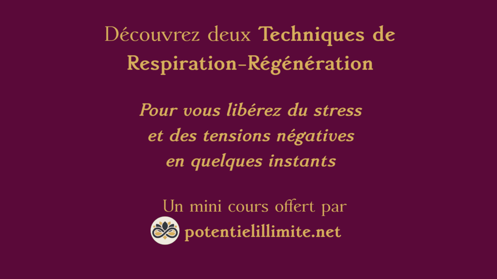 Relaxation express : 2 techniques pour vous régénérer en 10 min - Mini-cours offert - potentielillimite.net