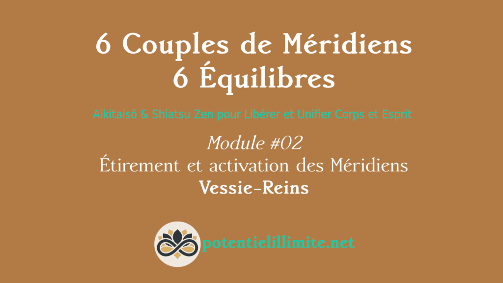 6 Couples de Méridiens, 6 Équilibres - Mod.02 - Aikitaisō & Shiatsu Zen pour Libérer Corps et Esprit - Programme de Formation L’Académie - potentielillimite.net