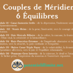 6 Couples de Méridiens, 6 Équilibres - Thèmes des 6 Modules - Aikitaisō & Shiatsu Zen pour Libérer Corps et Esprit - Programme de Formation L’Académie - potentielillimite.net